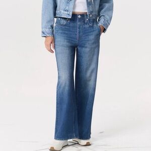 NWT Rag & Bone Miramar Wide Leg Sweatpants Jeans sz XS